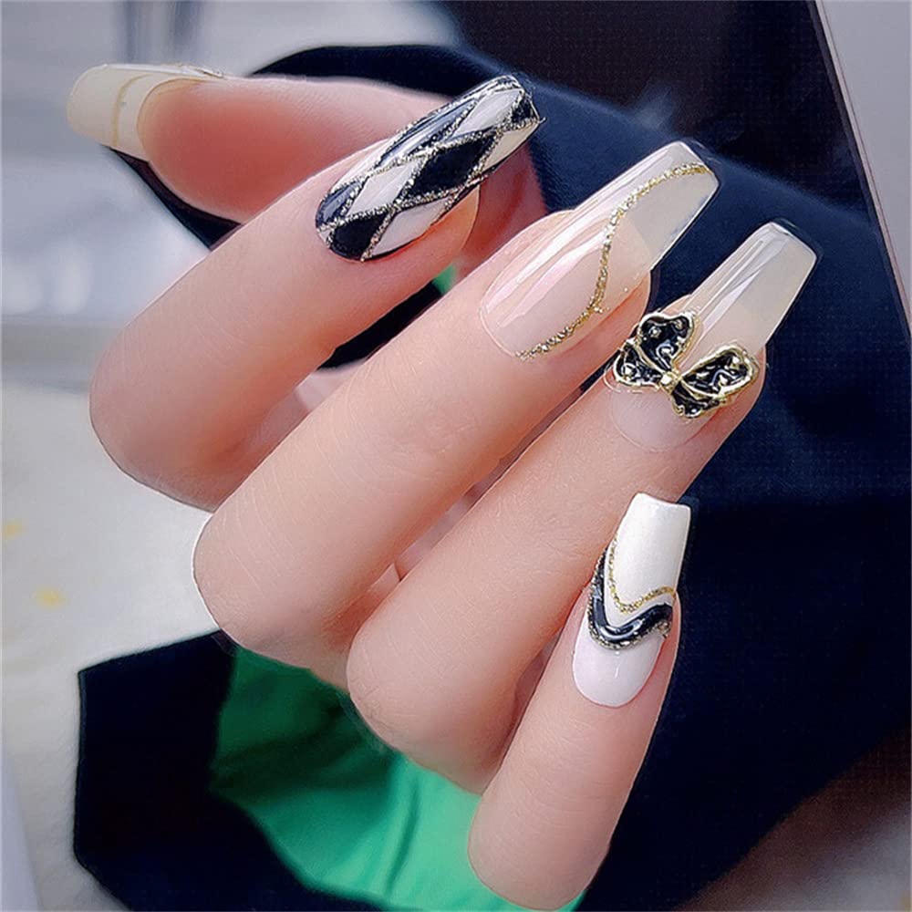 Amazon.co.jp: ネイルパーツ リボン 花 ネイルデコパーツ メタル